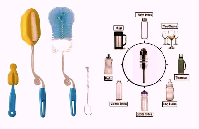 silicone bottle brush cleaner