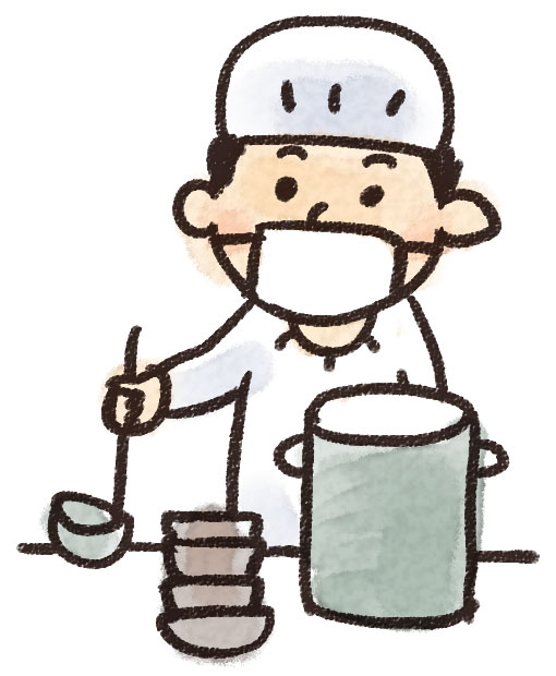 給食係のイラスト ゆるかわいい無料イラスト素材集 給食係のイラスト ゆるかわいい無料イラスト素材集