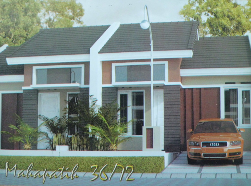 Contoh Desain Rumah  Minimalis Type 36 2 Lantai