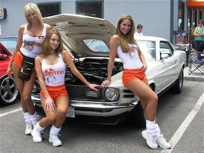 New Ford Mustang Girls, Automotive Car