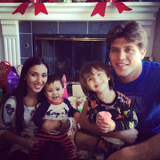 Brian Ortega And Stephanie Roberts With Their Two Sons