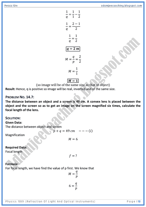 refraction-of-light-and-optical-instruments-solved-numericals-physics-10th