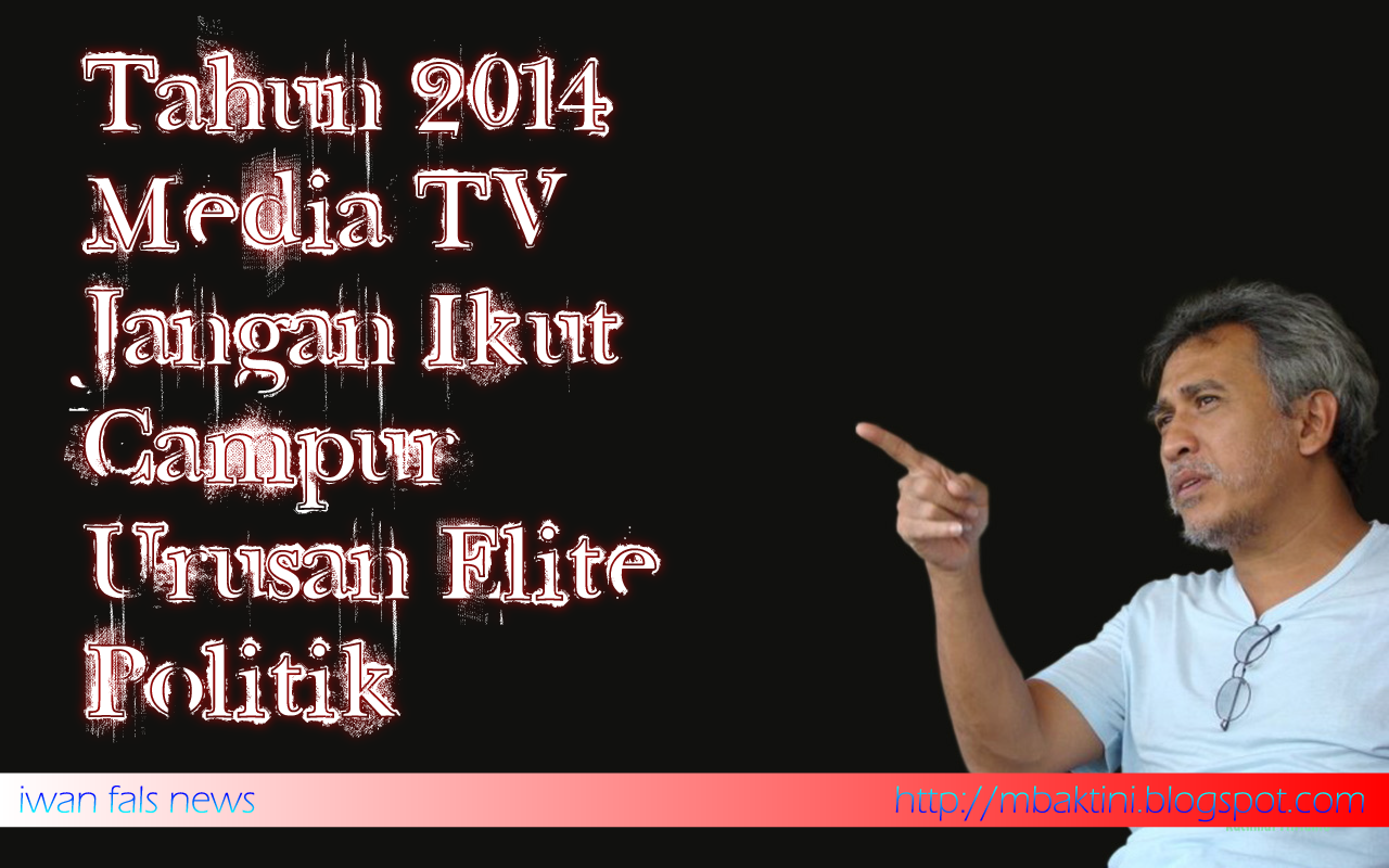 2014 Media Jangan Ikut Campur Dengan Politik - IWAN FALS NEWS