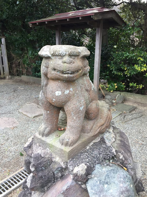 池子神明社の狛犬