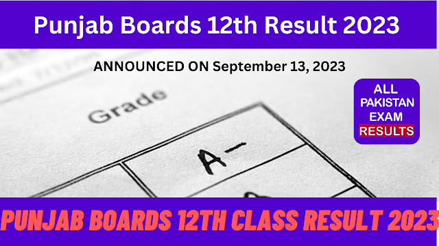 Punjab Board Announces 12th Class Result 2023 Date