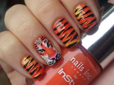 nail art designs animals 