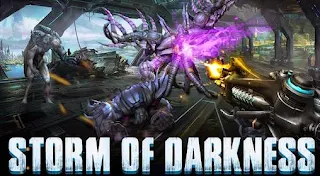 Screenshots of the Storm of Darkness for Android tablet, phone.