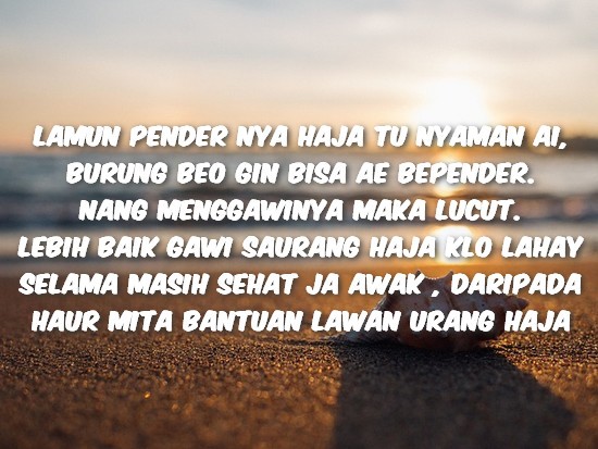 54 Gambar Kata  Motivasi  Dalam Bahasa Banjar Meme Kocak  