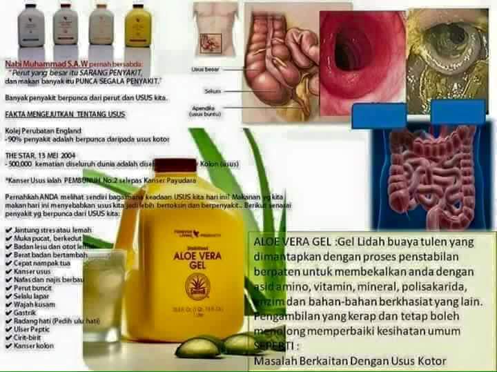 FOREVER LIVING ALOE VERA GEL HARGA MURAH  Airin Beauty 