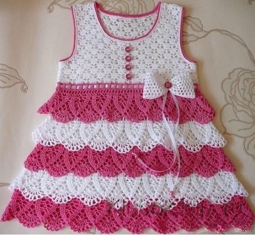 Perfect Crochet Dress with Ruffles – Step by Step