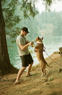 A Dog and her Human Slow Dancing