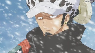 ワンピースアニメ パンクハザード編 623話 トラファルガー・ロー かっこいい トラ男 Trafalgar Law | ONE PIECE Episode 623