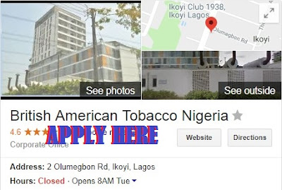 British American Tobacco Nigeria Global Graduate Recruitment 2018/2019 | Application Form and Guidelines