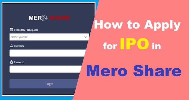 How to apply IPO from Mero share 