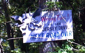 Jersey Devil sign Hidden NJ Leeds Point