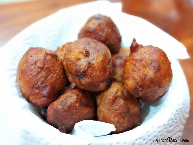 Resepi Cekodok Pisang Bulat Gebu
