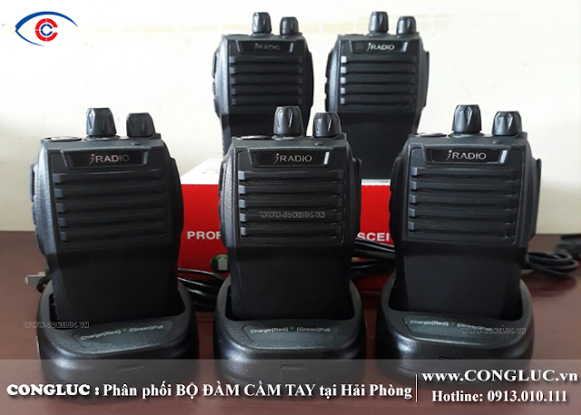 phân phối bộ đàm Iradio giá rẻ tại Hải Phòng