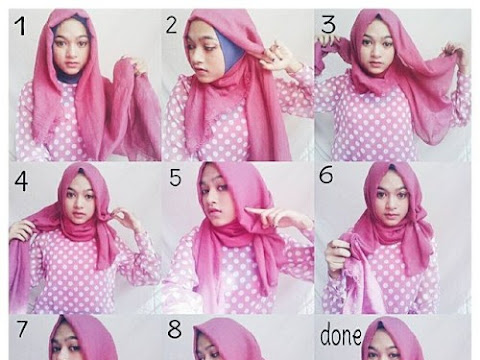 5 Tutorial Hijab Pashmina Simple Untuk Berbagai Acara