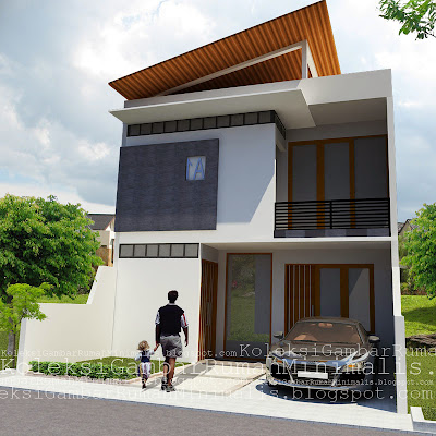 Model-Rumah-Modern-2-Lantai
