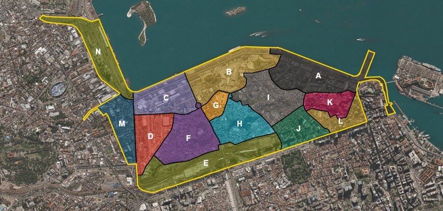 Figura 01 - Mapa Setores Porto Maravilha