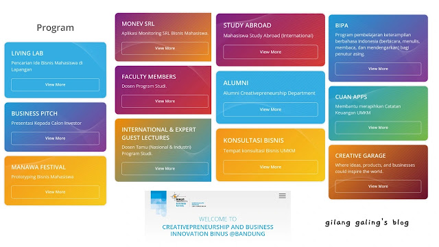 Jurusan creativepreneurship di Binus Bandung