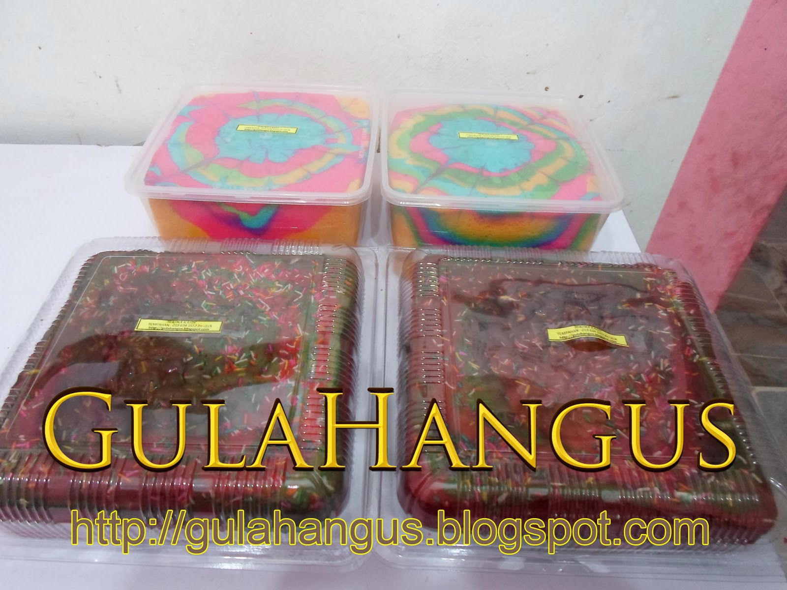 Gula Hangus ( 002177897 - D ): Apam Pelangi & Kek Minyak 
