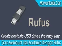 Cara Membuat Usb Bootable Dengan Rufus