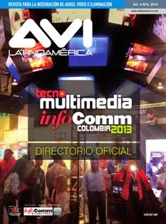 AVI Latinoamérica 2013-06 - Noviembre & Diciembre 2013 | ISSN 2027-4807 | CBR 96 dpi | Bimestrale | Professionisti | Tecnologia | Audio | Video | Illuminazione
Revista dedicada a temas relacionados a la integración de sistemas de audio, video e iluminación en las Américas, tanto en aplicaciones comerciales como residenciales.