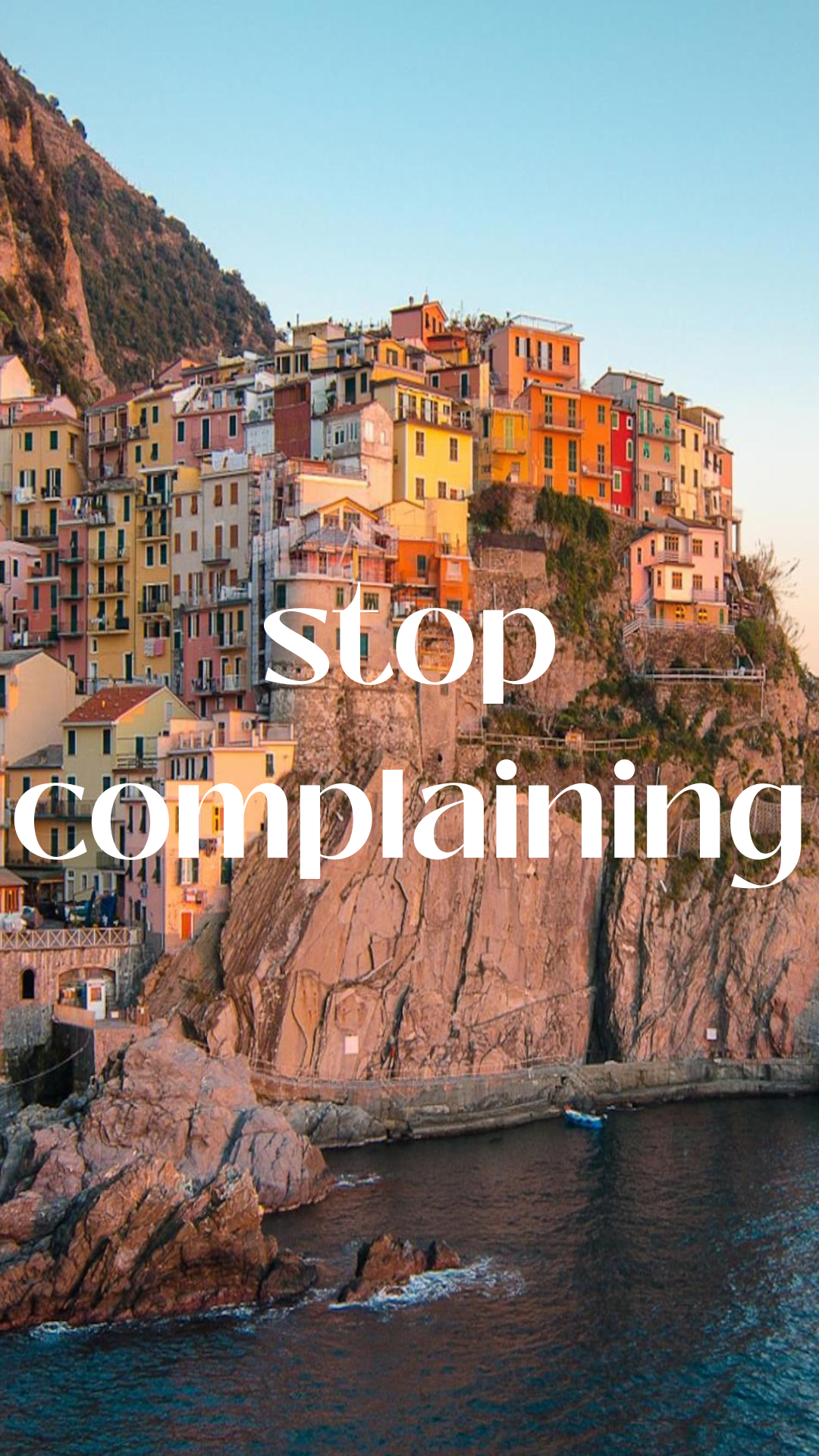 Stop Complaining // www.biblio-style.com