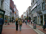 Grafton Street, Dublin (grafton street is the famous shopping area in dublin )