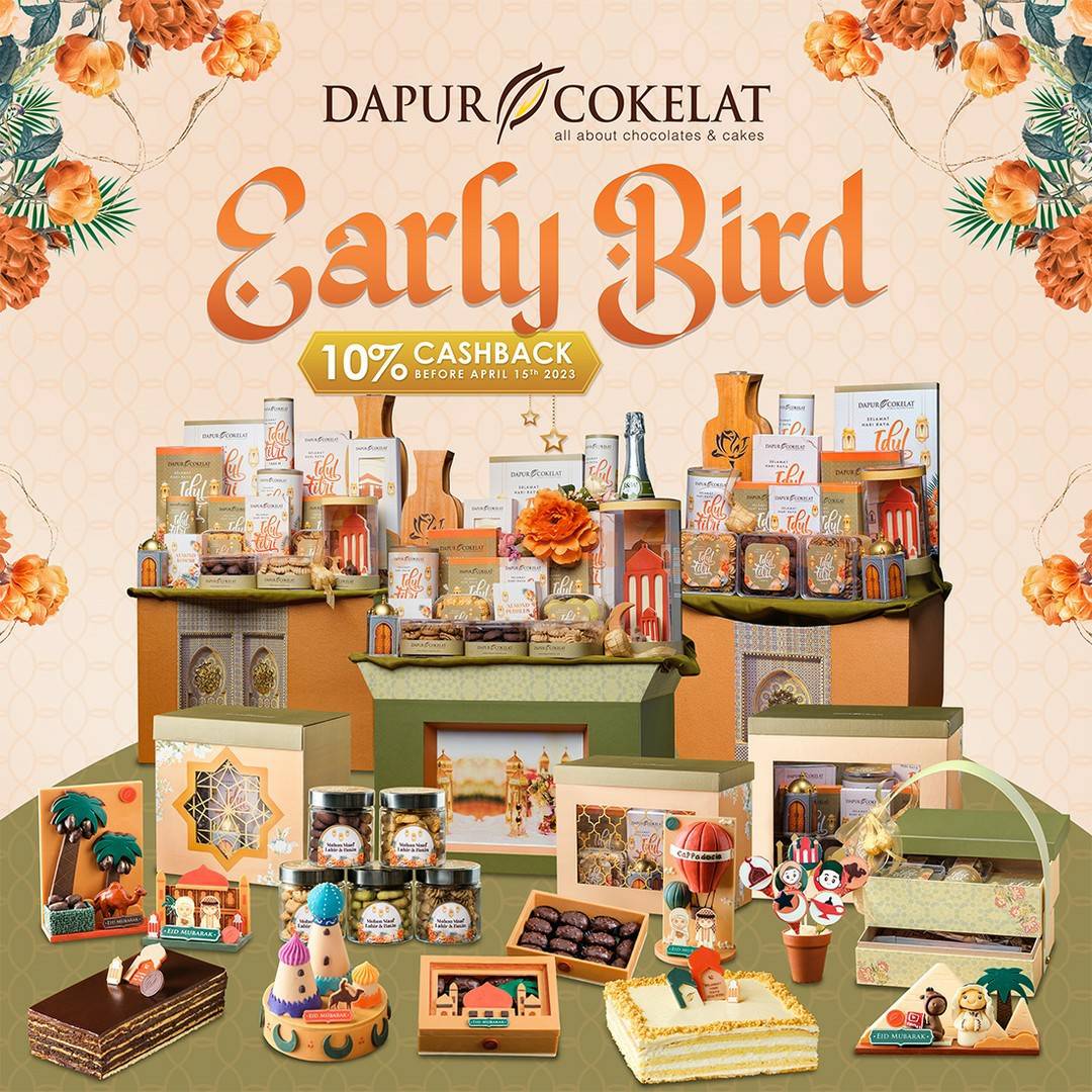 Promo DAPUR COKELAT Early Bird Lebaran Diskon 10%