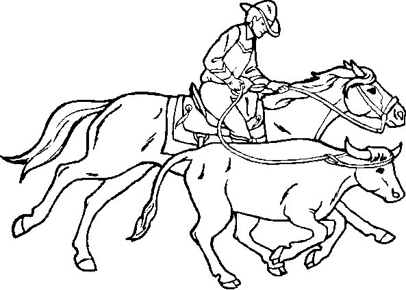 Kids Coloring Pages For Little Cowgirl 8