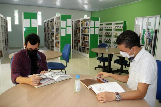 Biblioteca José Pontes Pinto é reinaugurada efetivamente e está de portas abertas para a comunidade