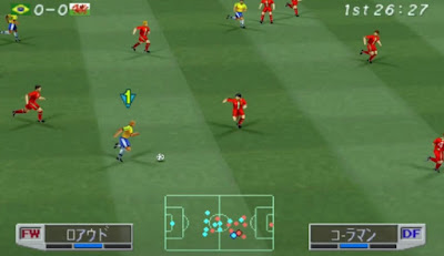 World Soccer Winning Eleven Three PS1 gameplay