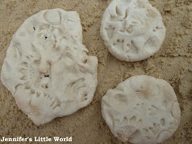 How to make dinosaur fossils from salt dough