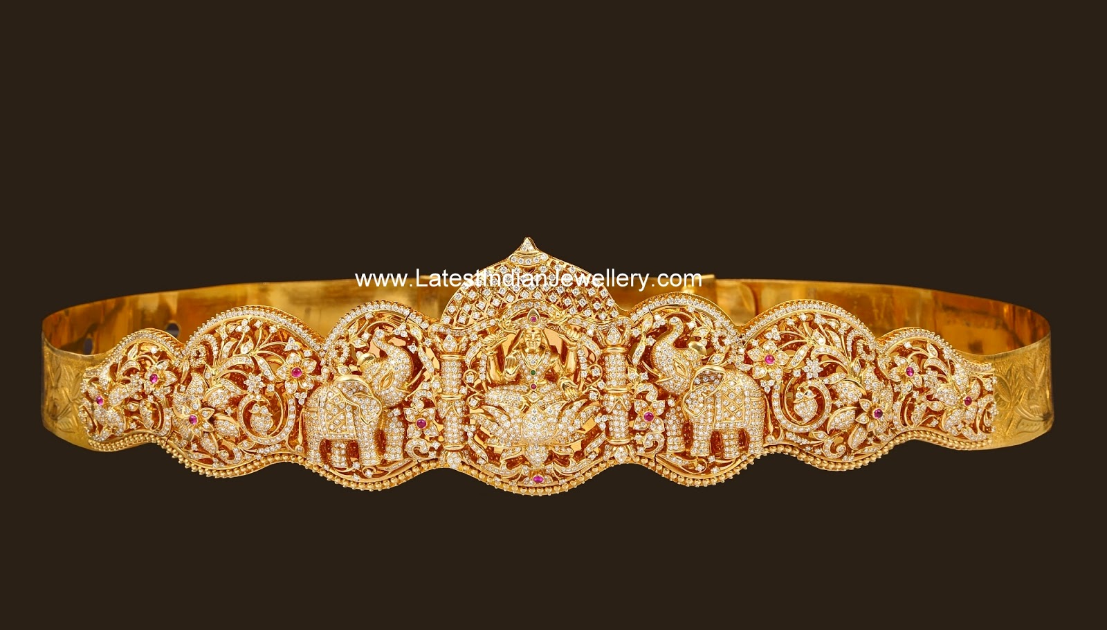 30 Lakhs Diamond Vaddanam - Latest Indian Jewellery Designs
