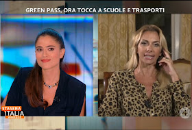 Veronica Gentili Simona Branchetti Stasera Italia News 25 luglio conduttrici