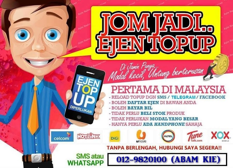 Jom jadi ejen top up!