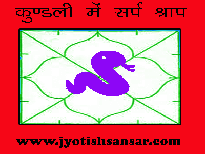 Sarp Shraap in Kundli in hindi