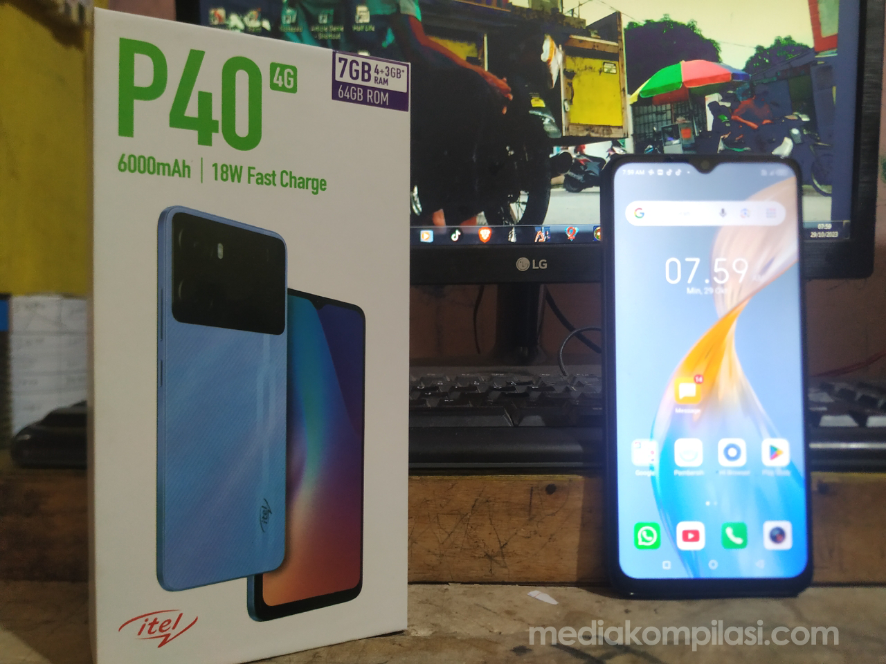 Itel p40