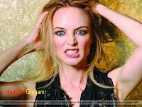 heather graham, sexy photo heather graham while acting like biting something in erotic style