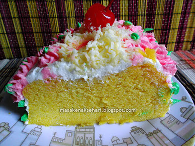 Cara Membuat Butter Cream dan Cake Kukus