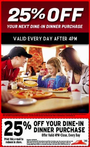 pizza hut coupons 2018