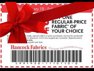 Free Printable Hancock Fabrics Coupons