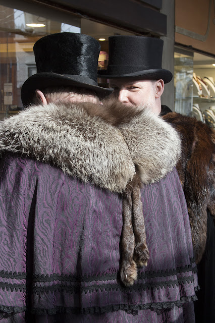 two men in costume, Venice