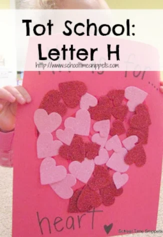 Letter H Toddler Activities