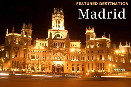 and Madrid, Spain from the