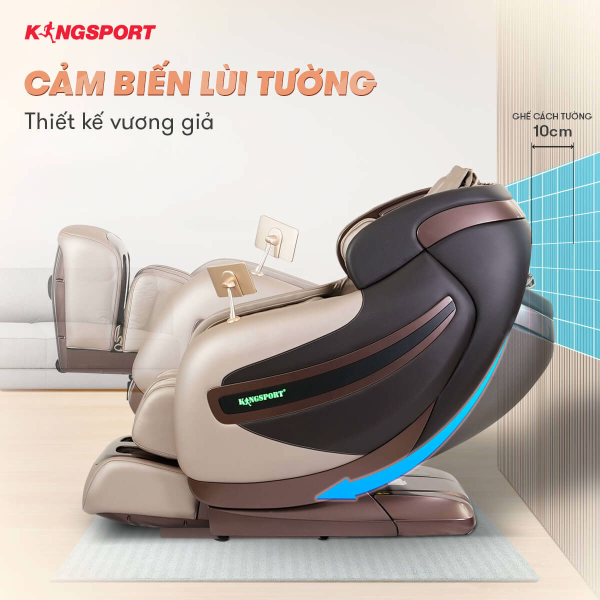 Ghế Massage Kingsport Luxury G4 New