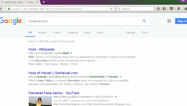 Googling "hawaiian hula"