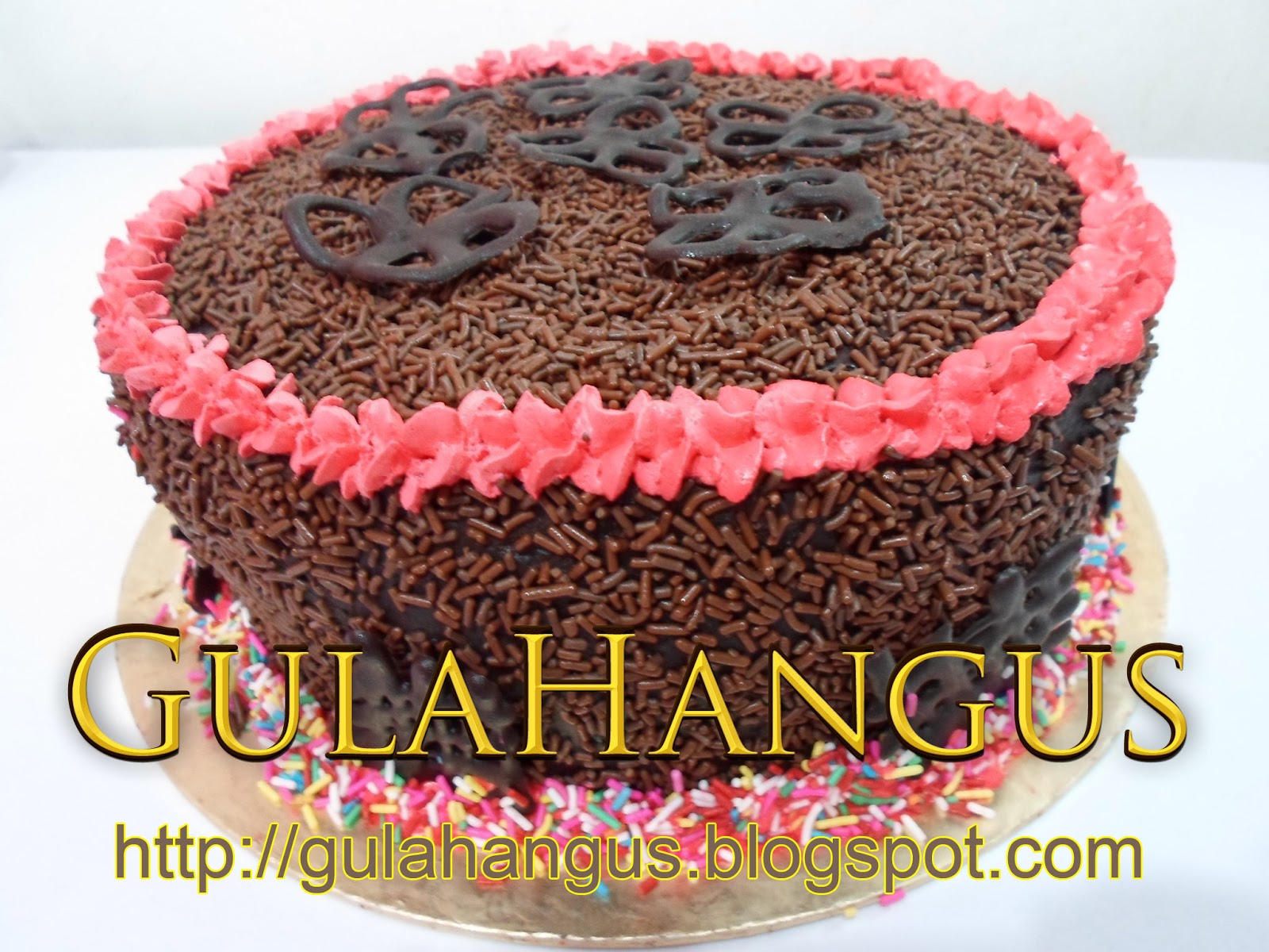 Gula Hangus ( 002177897 - D ): The Chocolate Cake